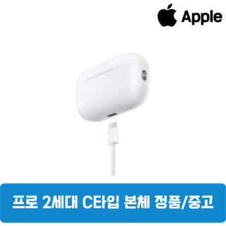 애플 에어팟프로 2세대 정품 본체 충전케이스 중고 C타입 본체 충전케이스