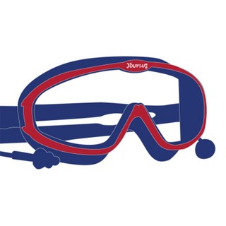 兒童泳鏡男童女童高清防水防霧大框游泳眼鏡專業潛水鏡泳帽套裝備, 1個, 如圖