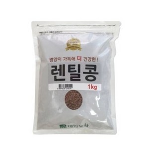 대한농산 렌틸콩, 1kg, 1개