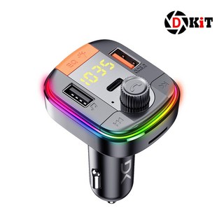 무선카팩 블루투스카팩 자동차 USB 전압 볼트게이지 디키트 KN330S