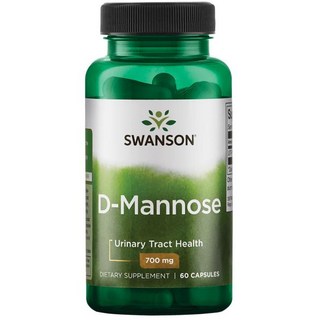 Swanson 斯旺森 D-甘露糖膠囊 700mg, 60顆, 1罐