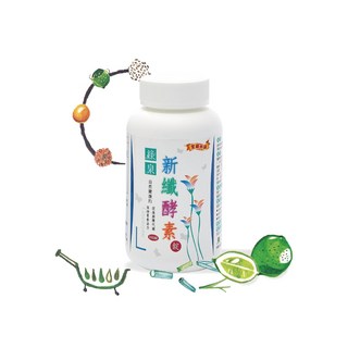 綠泉 新纖酵素-維持消化道機能 豐富膳食纖維, 1個, 360顆