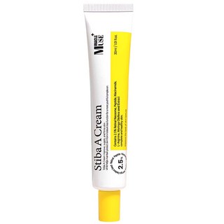 미라클뮤즈 스티바 A 크림 2.5% ( 약국 기미 잡티 멜라논 레티날 크림 연고X ), 30g, 1개