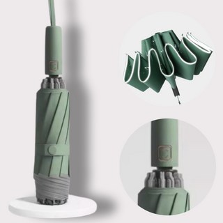 마이제이컴퍼니 바람에 강한 거꾸로 3단 자동 우산 양산