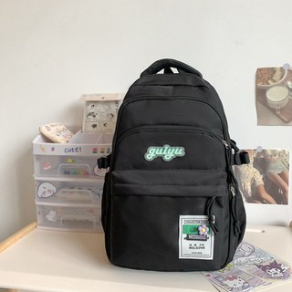 【現貨.快速出貨】雨朵 59014 大學生後背包.雙肩大後背.學生書包, 59014黑