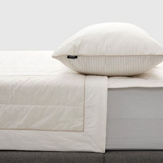 레노마홈 던 냉감 양모 여름 차렵이불 베개 세트