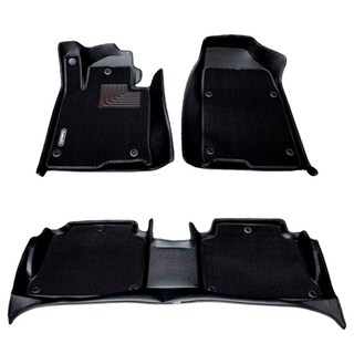 카마루 듀라입체매트 앞뒤 세트 현대자동차, 블랙, 더럭셔리그랜저 가솔린 2008~2011