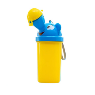 加利寶貝 兒童尿壺 男生女生款 小孩外出便攜式尿盆 可愛造型 衛生安全, 男孩尿壺