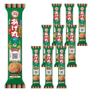 布爾本 Puchi Petit 炸麵包乾 柔軟醬油味 26g 10入, 10個