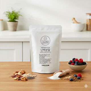 [고소한집] 고함량알부민 65% 대용량 알부민분말 이탈리아산 난백분말, 200g, 1개