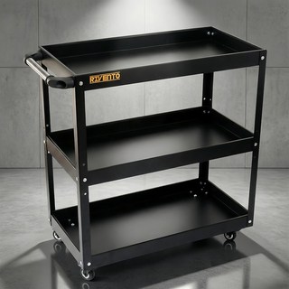 리벤토 3단 이동식 공구함 MTB-720S 철재 툴픽업 공구통 공구박스 정리함 수납함 선반 작업대 연장 부품, 1개