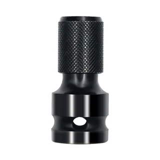 Quick Release 1/2-Inch Square Drive To 1/4-Inch Hex Female Socket Adapter Converter Chuck Adaptor fo, 02 1pcs
