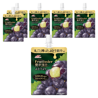 MARUHA NICHIRO Fruitsier 奢華果汁葡萄果凍袋裝, 6個