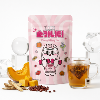 프리니 스키니티 체지방감소특허 붓기차 다이어트차 체지방 돼지감자 늙은호박 우엉 팥 슬림핏 감량, 1개, 25개입, 50g
