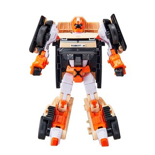 TOBOT 機器戰士 中型 NEW TOBOT X 兒童變形玩具, 1個, 彩色