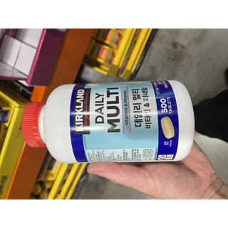 코스트코 커클랜드 데일리 멀티 비타민&미네랄, 1개, 500정