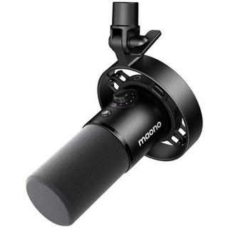 강의용 무선용 방송용 무선 마이크 Maono PD300X 다이나믹 XLR USB 팟캐스트 녹음 192 kHz24bit 컨텐츠 제작 홈 오디오 스튜디오 소음 감소, 1개