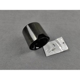 BMW M3 G80 M4 G82 G83 2020 스테인리스 탄소 섬유 머플러 팁 테일 스로트 입구 80mm 블루 실버 블랙 배기 팁 1 개, 1개