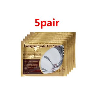 피부관리 24K 골드 세럼 for 페이스 마스크 아이 패치 Under the 눈s 다크 써클 푹신 안티 에이징 링클 콜라겐 패드, 5pair style 3