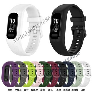 佳明 Garmin smart 5 矽膠錶帶 一體帶錶殼運動錶帶 柔軟矽膠腕帶 Vivo smart5 替換錶帶, 青檸,佳明 Garmin smart 5, 1個