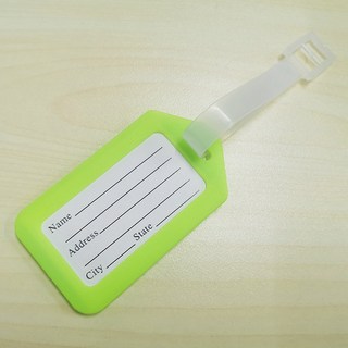 行李吊牌 行李掛牌托運箱包掛牌 PP硬塑料行李標籤 登機旅行吊牌