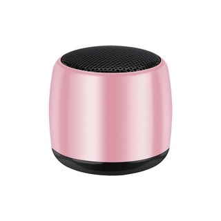 台灣出貨 德國小鋼炮藍牙小音箱藍牙喇叭藍芽迷你音響 藍芽喇叭藍芽音響 藍牙音箱高音質迷你小音響低音炮便攜式戶外音響, 德國小鋼炮【玫瑰金】送掛繩充電線