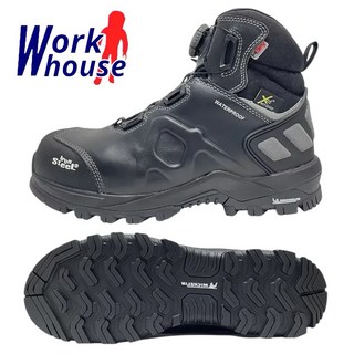 Work house IronSteel 防水BOA快旋鈕高筒絕緣安全鞋 工作鞋 T1699