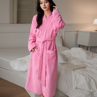 소필로 호텔 로브 샤워 가운 남성 여성 목욕 잠옷 KV611