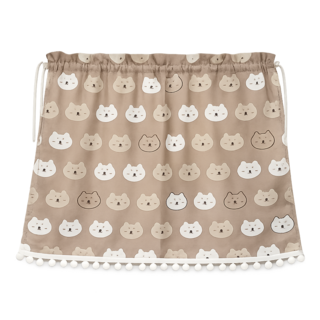 자동차 창문커튼 햇빛차단 차량 커튼 가리개, 2개, 브라운베어