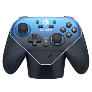 게임서 T4N 프로 슈퍼노바 무선 조이패드 베이스 포함, 1개, 스타 블루