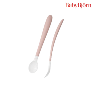 피딩 스푼 (이유식 스푼) 2P, 1개, 피딩스푼 2P-파우더핑크(+크웨더 물총놀이바다친구랜덤