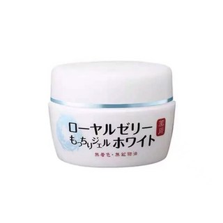 日本購 蜂王乳保濕QQ潤白凝露乳霜75g - 美白保濕, 1個, QQ潤白凝露75G【白蓋】