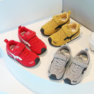 兒童阿甘鞋2025春鞦男童運動鞋日係女童休閒闆鞋軟底寶寶德訓鞋子