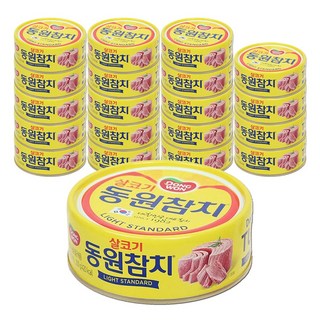 동원 살코기참치, 200g, 20개