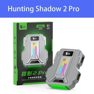 1000HZ Gamwing Hunting 2/2pro LieYing 게이밍 키보드 마우스 컨버터 어댑터 BT USB 안드로이드용 3.5mm