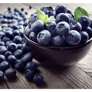 [호호아줌마] 보라슈퍼푸드 특대과 생블루베리18m 칠레산, 1세트, 특대과 (18m 125g*4)