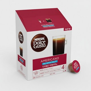 네스카페 돌체구스토 캡슐커피 아메리카노 디카페인 16개입 1개, 8g