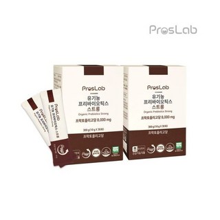 프로스랩 유기농 프리바이오틱스 스트롱 30p, 2개, 300g