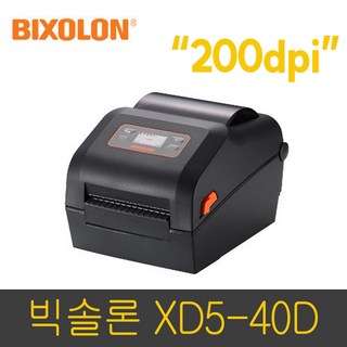 빅솔론 XD5-40D 바코드 프린터/감열전용/200dpi, 1개