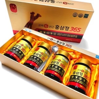 한삼수 6년근고려홍삼정 365선물세트4병, 960g, 1박스