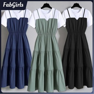 台灣發貨 女裝 新中式女裝 短袖 連衣裙 新中式洋裝 大碼新中式 女裝 短袖 女裝 長裙, 藍色,M