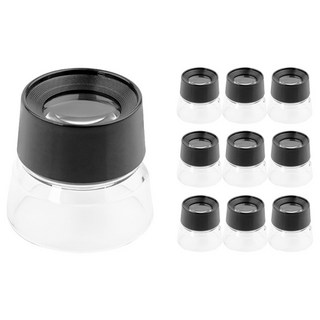 [메잌미] 10X 루페 (원형/10배율), 10개