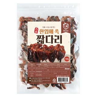 해야미 한입에 쏙 짧다리, 100g, 1개