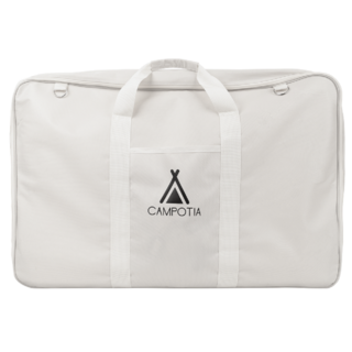 캠포티아 엘지 룸앤티비 삼성 M5 M7 수납 케이스 다용도 TV 모니터 가방, 아이보리, 1개