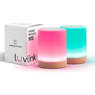 LuvLink 우정 램프 V2.0 WIFI 블루투스(2개 구성), Set of Two, 1개, 세트(2ea), 구성