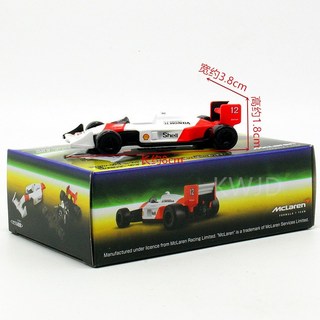 1:64 멕라렌 F1 레이싱카 MP4/4 다이캐스트 경주차 자동차 모형, 맥라렌 F1 MP4/4