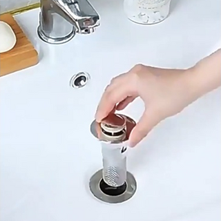 엔소엔 원터치 세면대 배수구 거름망 트랩, 본상품, 1개