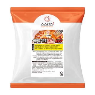 소스대장 국물떡볶이 분말소스 매운맛, 1개, 500g