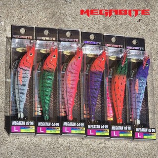 메가탄 삼봉에기 25 NEW 갑오징어 한치 쭈꾸미 생미끼 에기 세트구성, BEST 6종(L), 1개, 10.92g