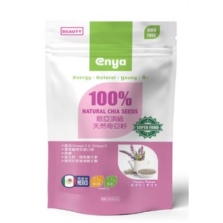 恩亞 enya 頂級奇亞籽 200g SGS檢驗合格 天然三色藜麥 250g (紅白黑藜麥), 1個, enya 恩亞 頂級奇亞籽 200g/包